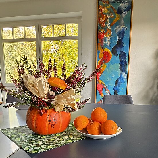 Auch der Herbst zieht heute ein.